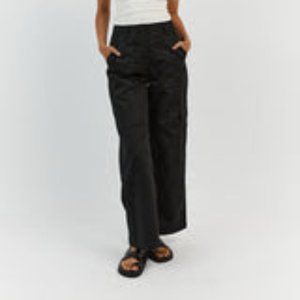 DISSH BLACK COTTON CARGO PANT - 2